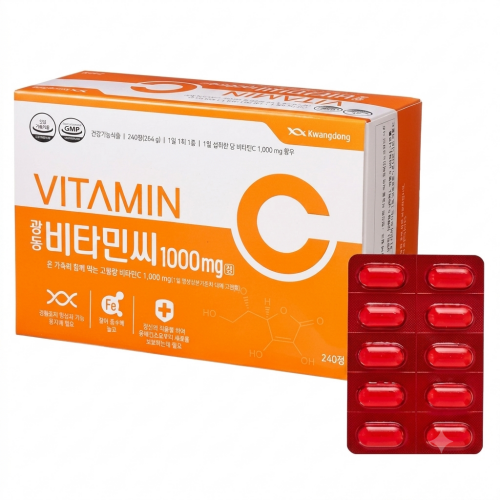 광동제약 비타민C 1000mg 264g, 240정 제품사진