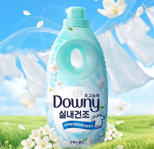 다우니 실내건조 초고농축 섬유유연제 프레시 클린 본품 제품사진
