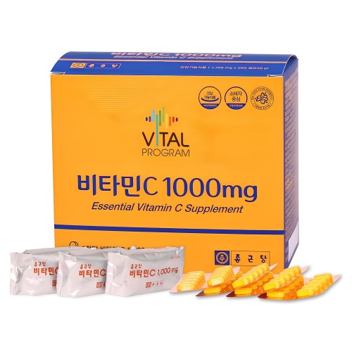 바이탈프로그램 비타민C 1000mg, 200정 제품사진