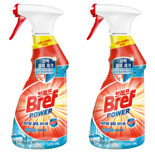 브레프 파워 욕실세정제, 500ml, 2개 제품사진