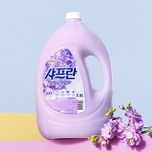 샤프란 플러스 섬유유연제 릴렉싱아로마 본품 제품사진