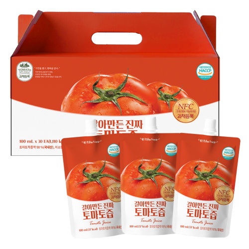 유기농마루 갈아만든 진짜 토마토즙 제품사진