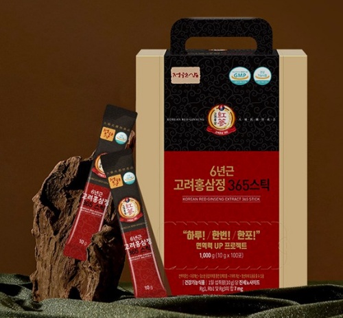 홍삼스틱 추천 5종 비교, 환절기 면역력 챙기는 법, 추석 설 명절 선물(정원삼,정관장,개성상인,종근당,풍년보감) 1 정원삼 6년근 고려홍삼정 365스틱 제품사진