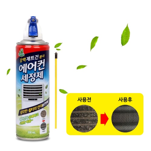 에어컨 세정제 인기 4종 비교, 성분 효과 추천 안전성 사용법 총정리(gamdong,살림백서,산도깨비,청개구리) 4 청개구리 에어컨 세정제, 330ml, 4개 제품사진