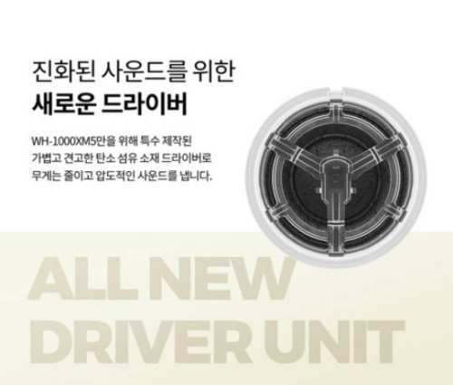 소니 WH-1000XM5 헤드폰 제품사진5