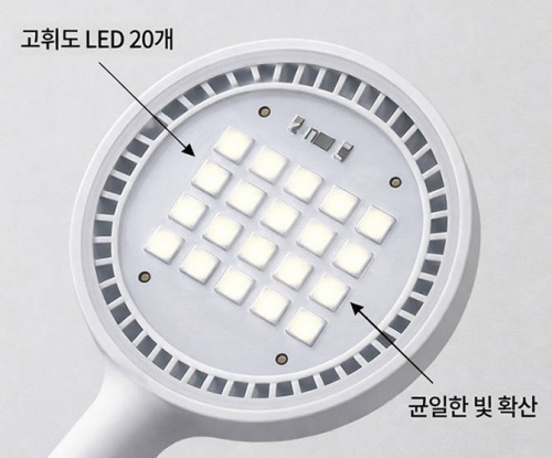 레토 클립형 무선 LED 스탠드 제품사진6