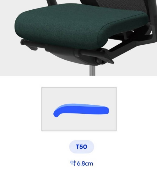 시디즈 T50 의자 제품사진4