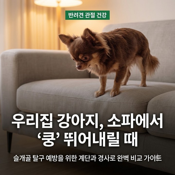 강아지 슬개골 계단 추천 미끄럼방지 방수 장단점 비교 및 최저가 구매 가이드