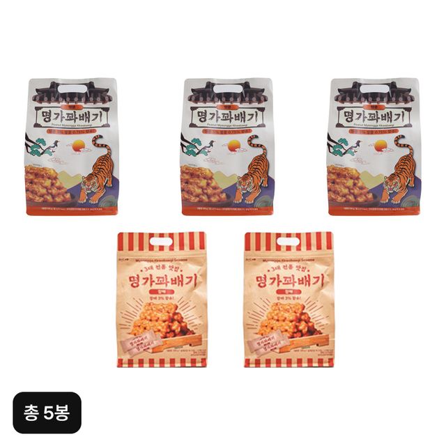 명가꽈배기 땅콩+참깨 5봉 제품사진3