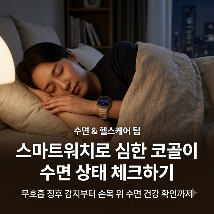 갤럭시워치 7 40mm 스트랩 줄질 호환 및 수면 무호흡 측정 설정