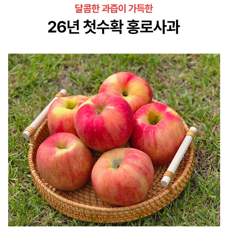 당도 높은 못난이 홍로사과 제품사진3