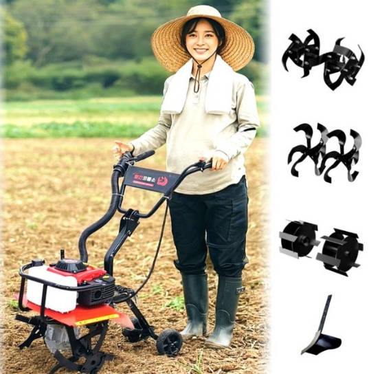 50평 밭 30분 만에 갈아엎었다는 후기, 보조금 없이 이 가격이 맞나 확인 (청년농기계, 빨간코뿔소) 3 빨간코뿔소 밭가는 미니 관리기 제품사진3