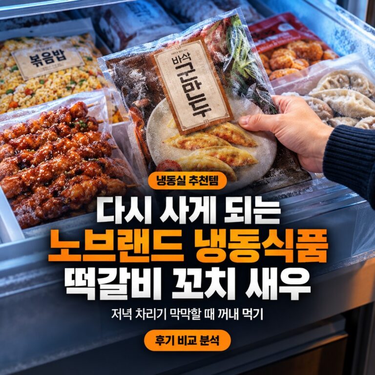 노브랜드 추천상품 냉동 떡갈비 만두 꼬치 볶음밥 스테이크 종류 후기
