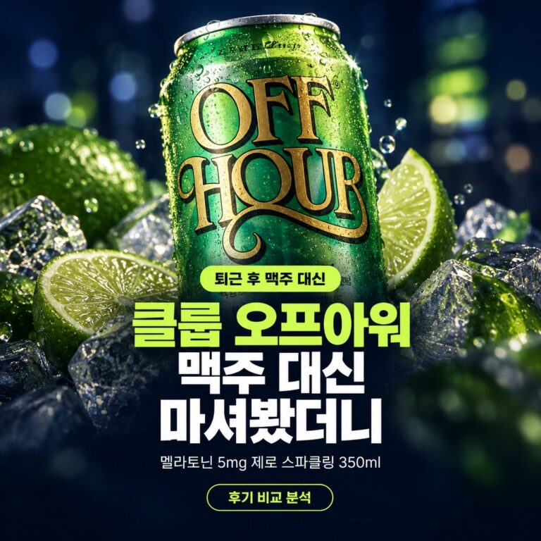 클룹 오프아워 편의점 음료 부작용 솔직 후기